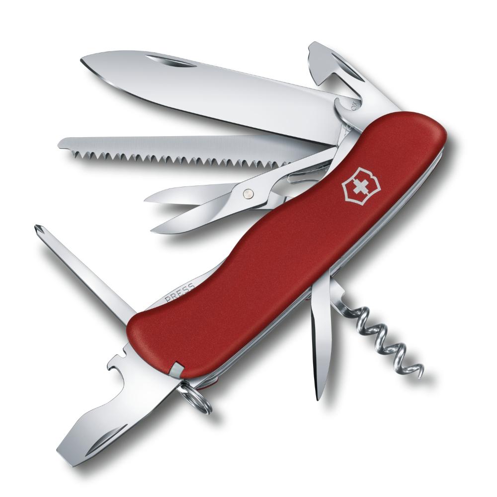 Victorinox Swiss Army Knife Outrider 111mm Red with 15 Functions - 0.8513