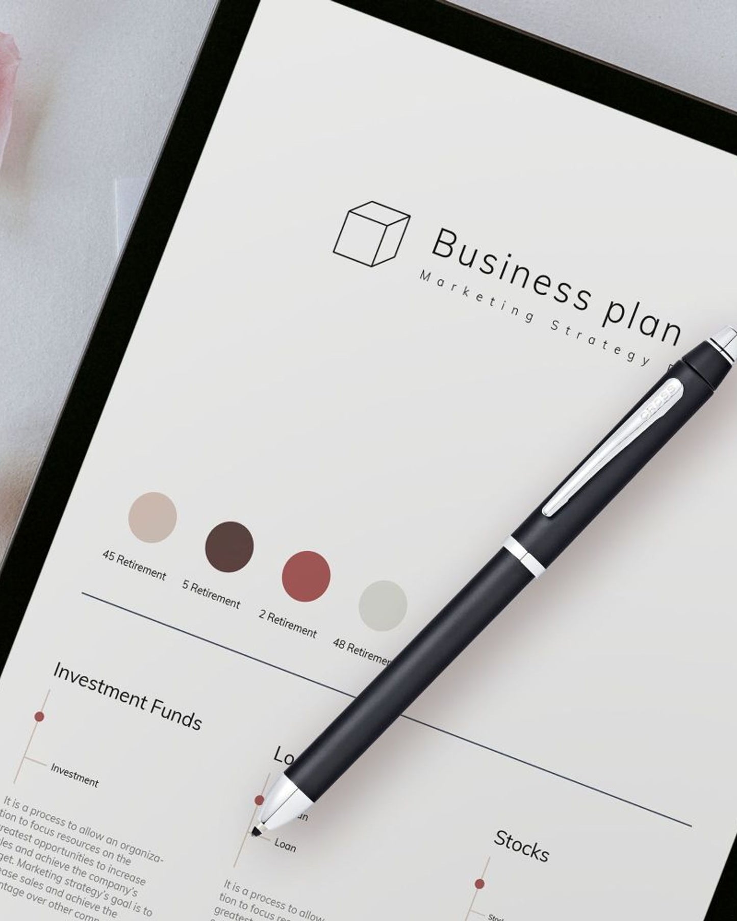 Cross Tech3+™ Satin Black Multifunction Pen AT0090-3