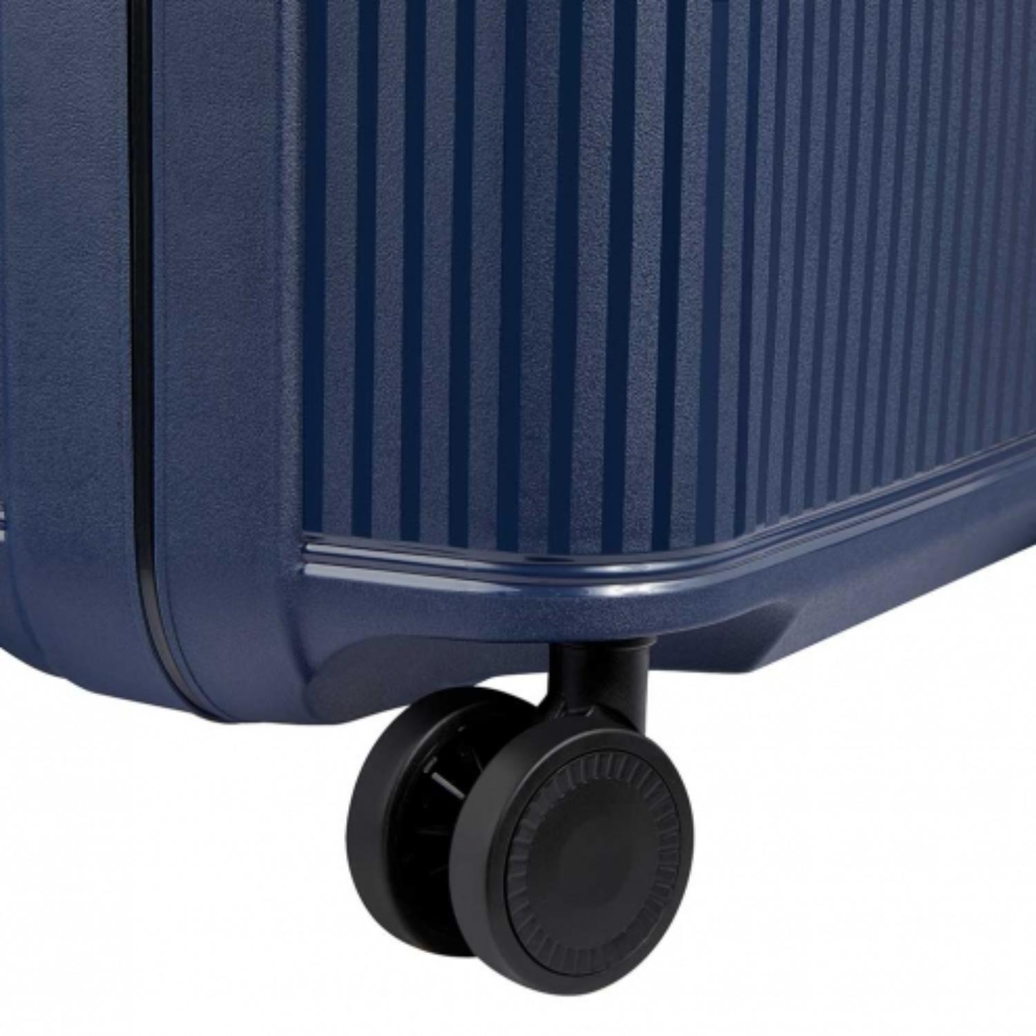 Delsey Paris Stone Hardcase 4Double Wheel  Trolley  Case