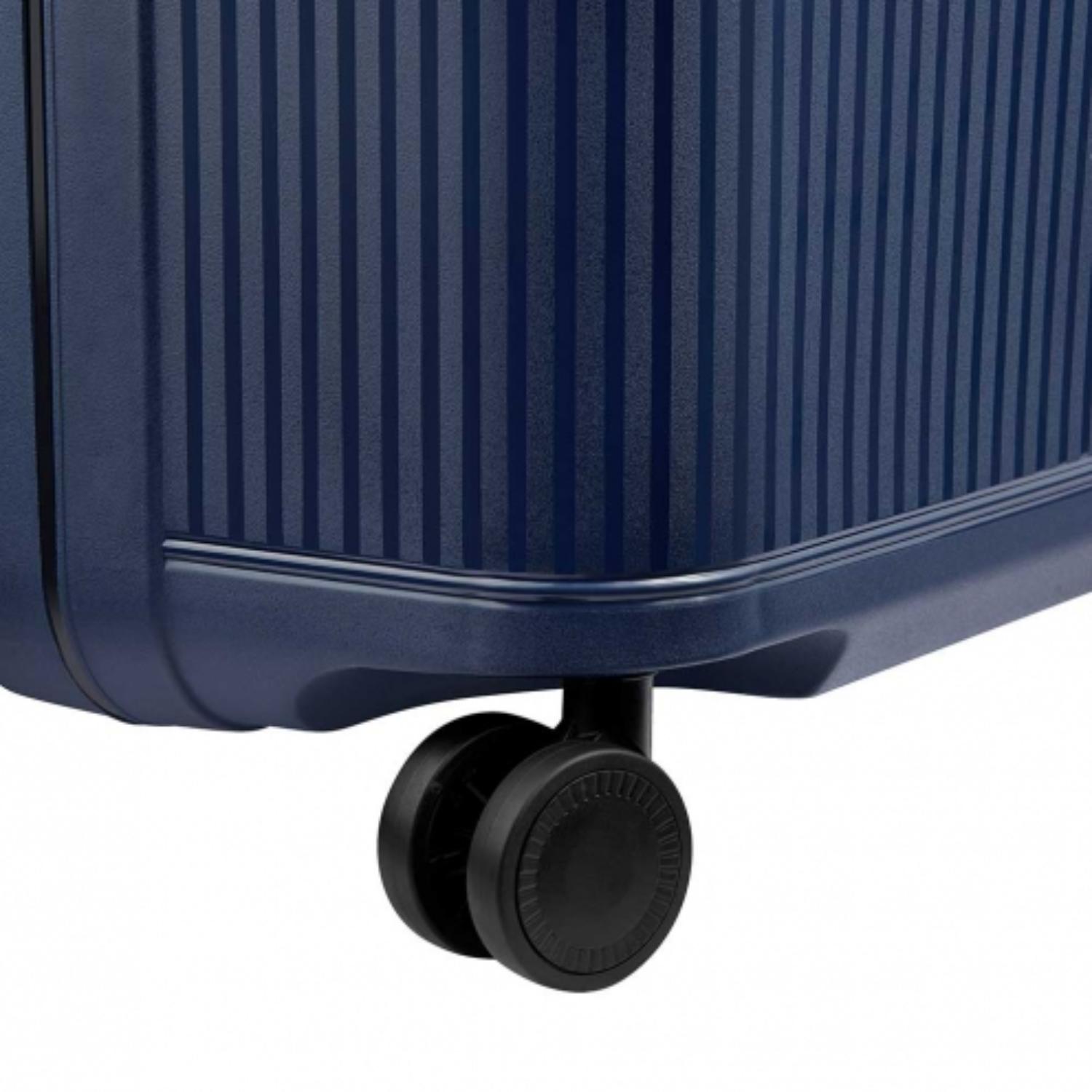 Delsey Paris Stone Hardcase 4Double Wheel  Trolley  Case