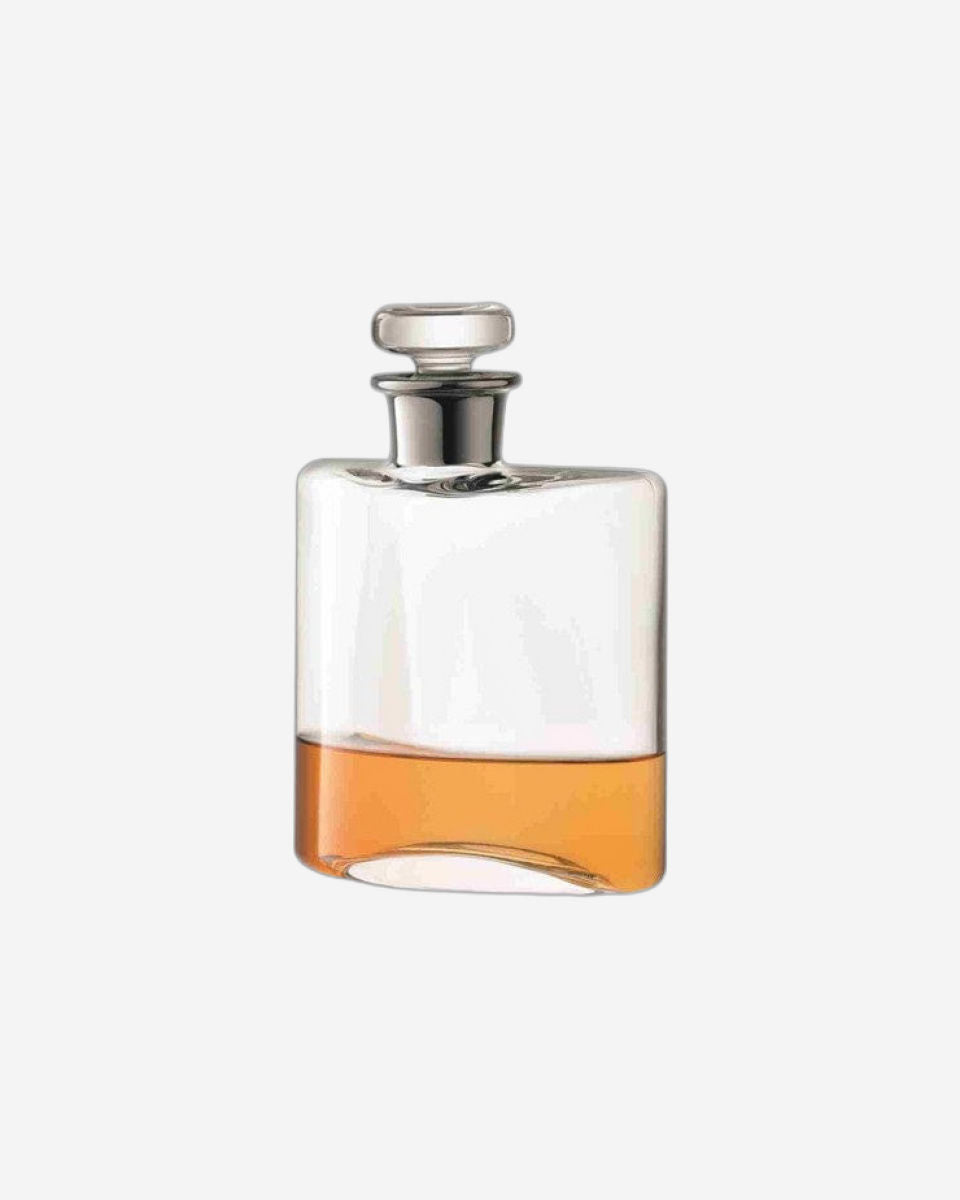 Lsa Flask Decanter Clear/Platinum Neck