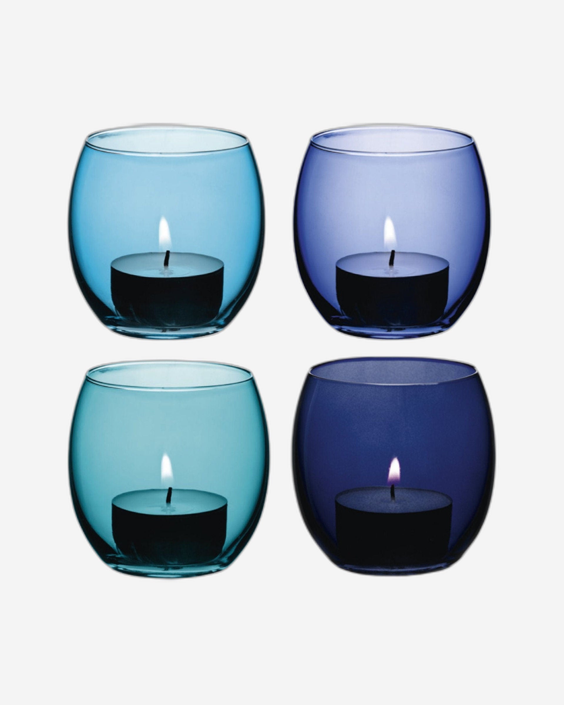 Coro Tealight Holder H6.5cm Assorted x 4