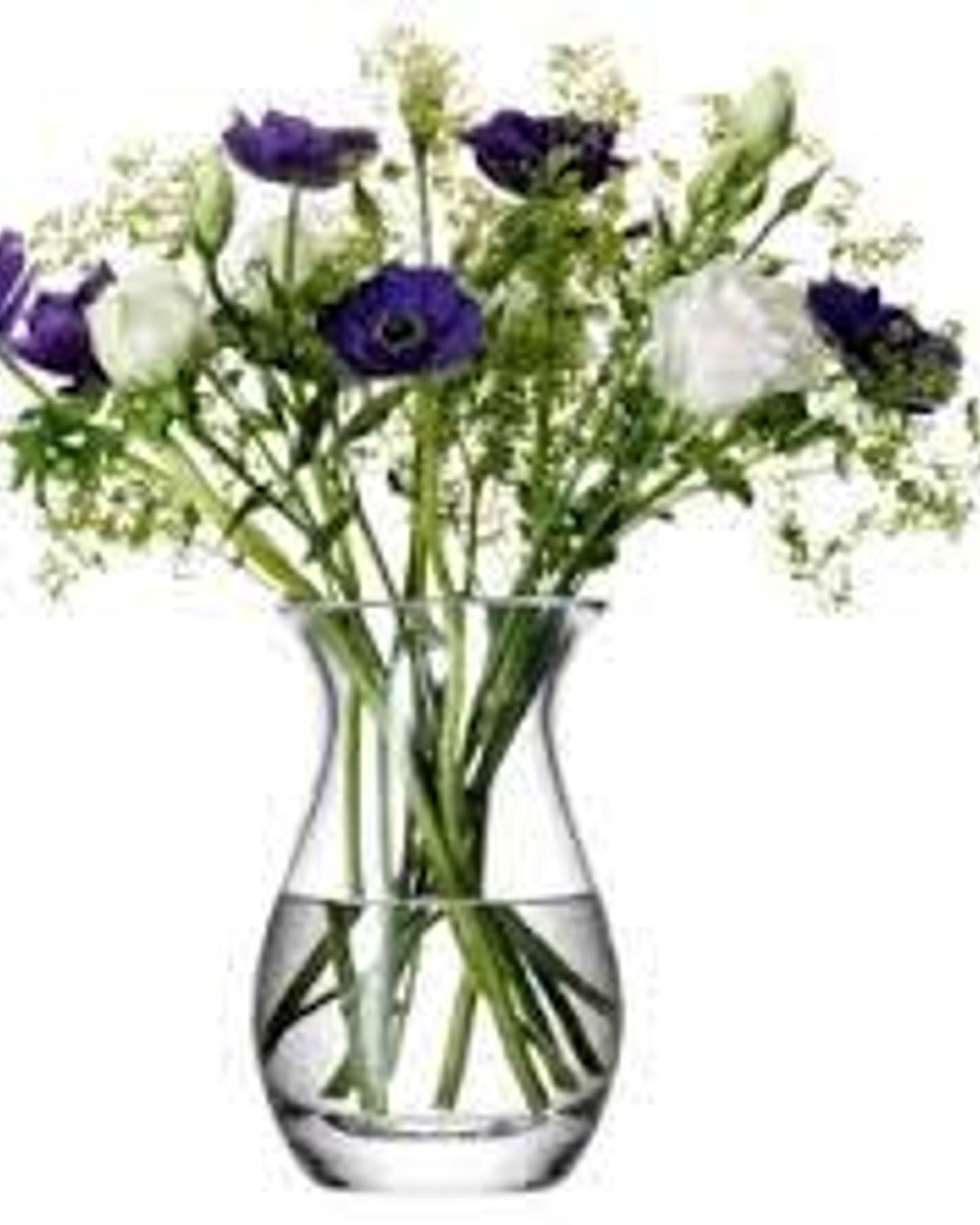 Lsa Flower Posy Vase Clear
