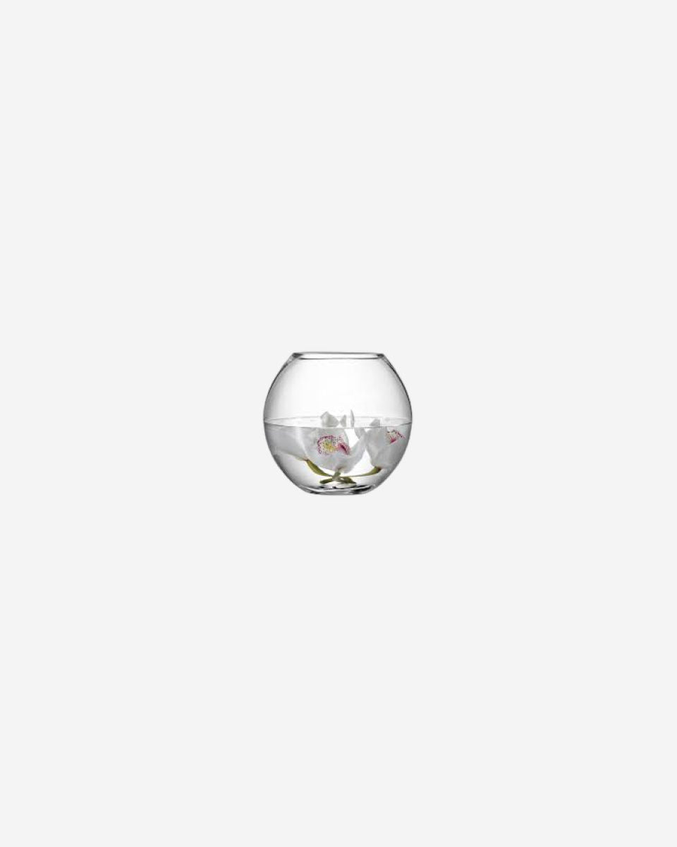 Lsa Flower Round Bouquet Vase Clear