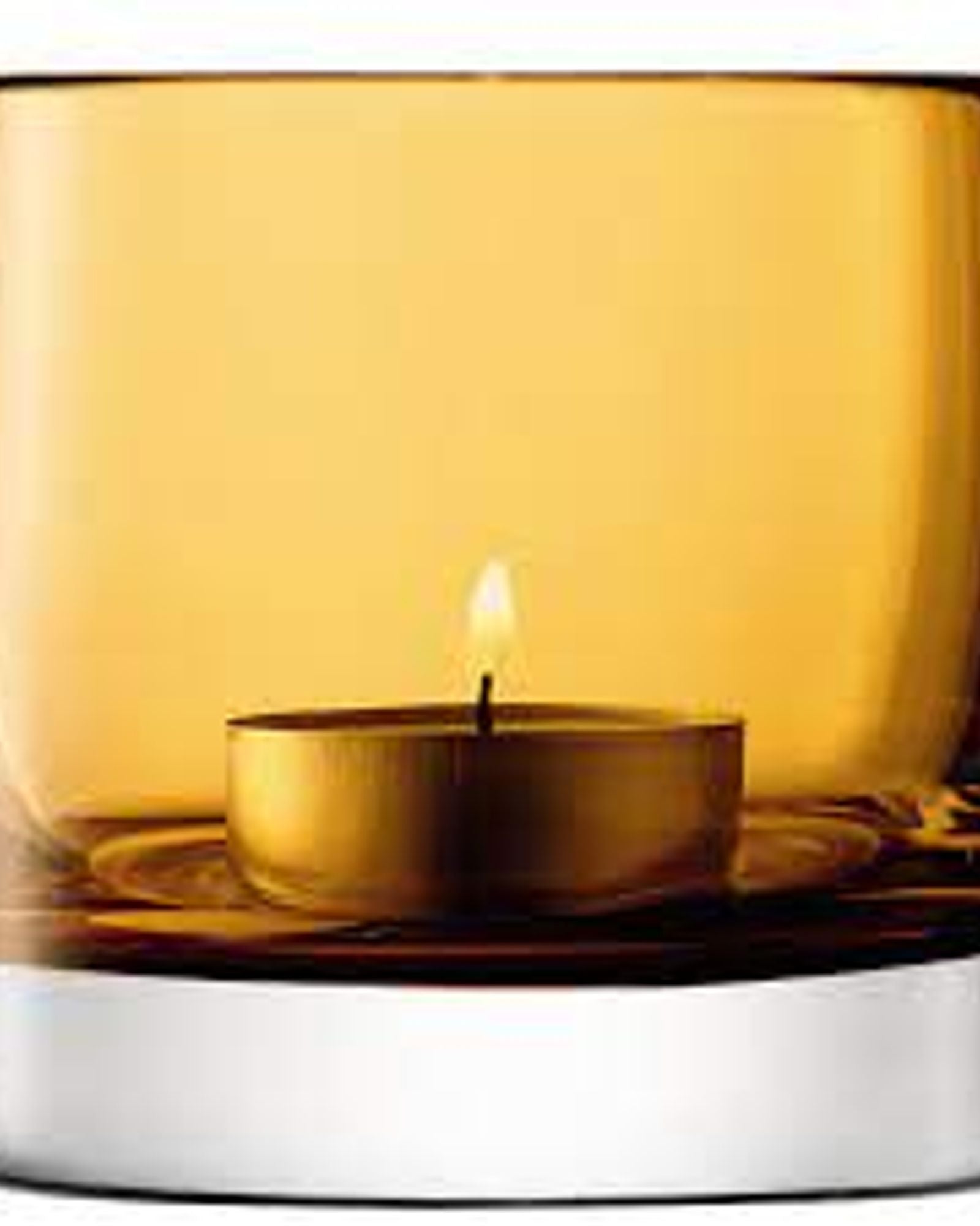 Lsa Light Colour Tealight Holder Amber