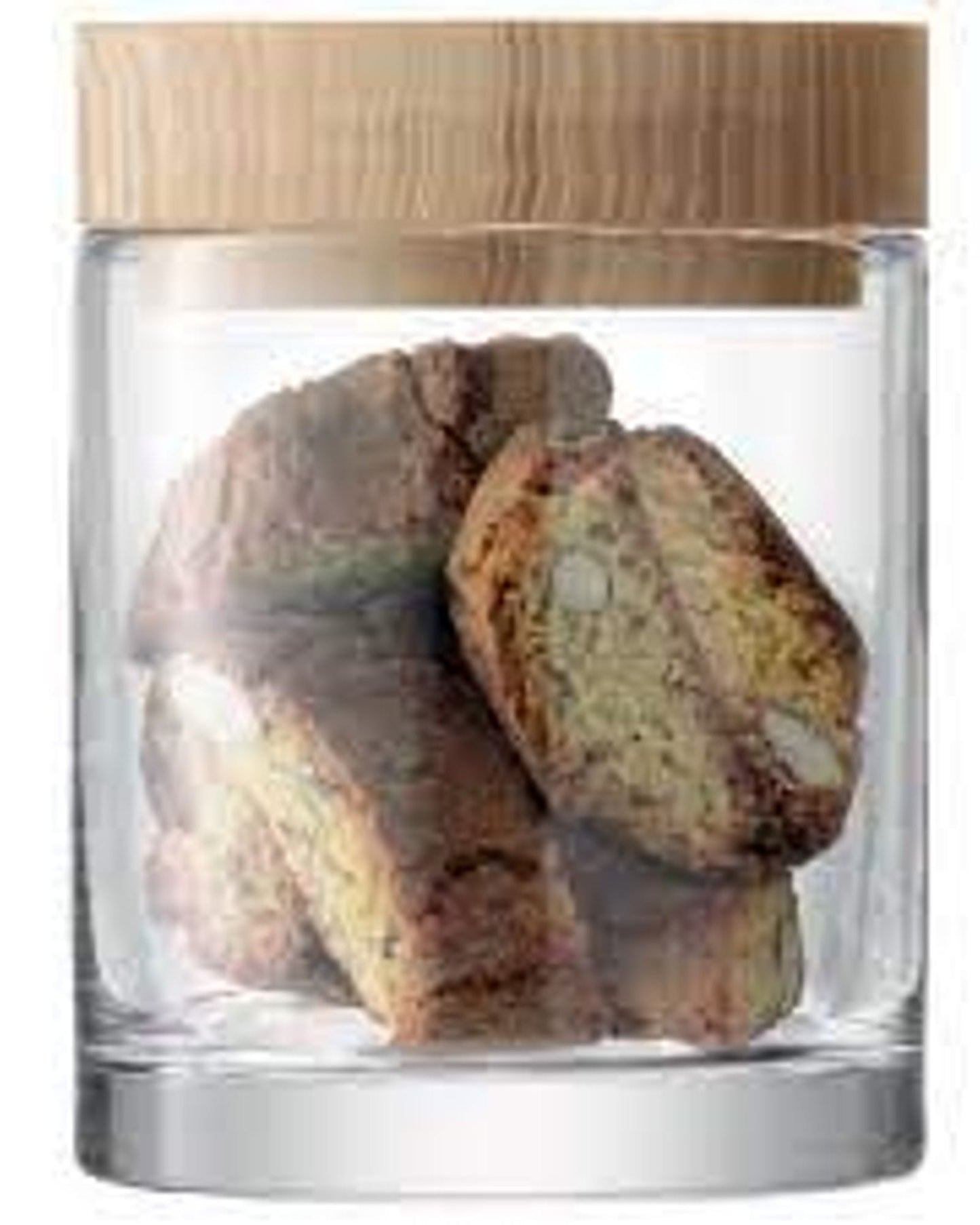 Lsa Lotta Container Clear& Ash Lid