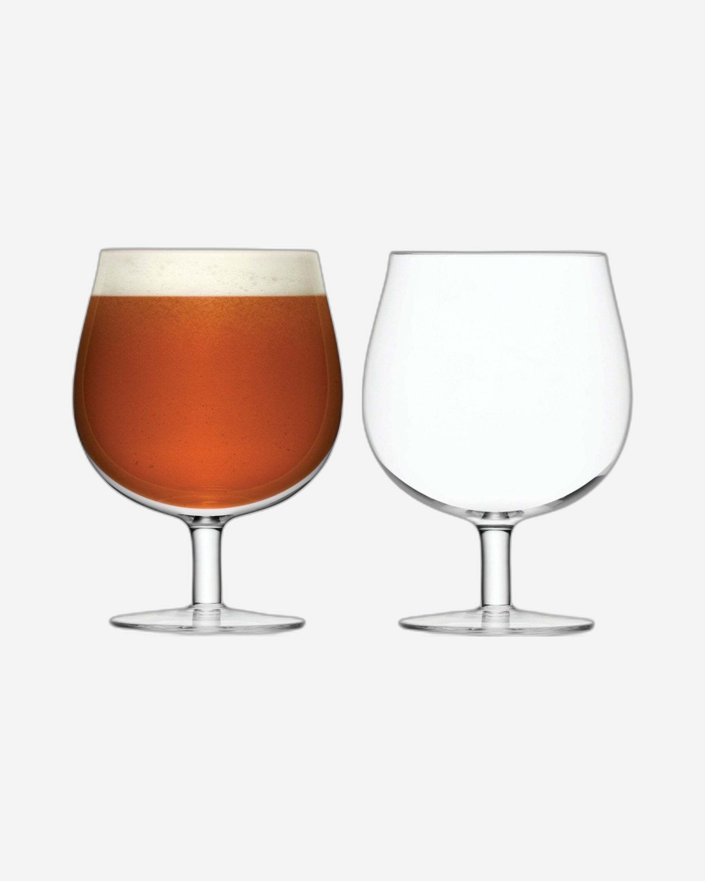 Lsa Bar Craft Beer Glass Clear X 2