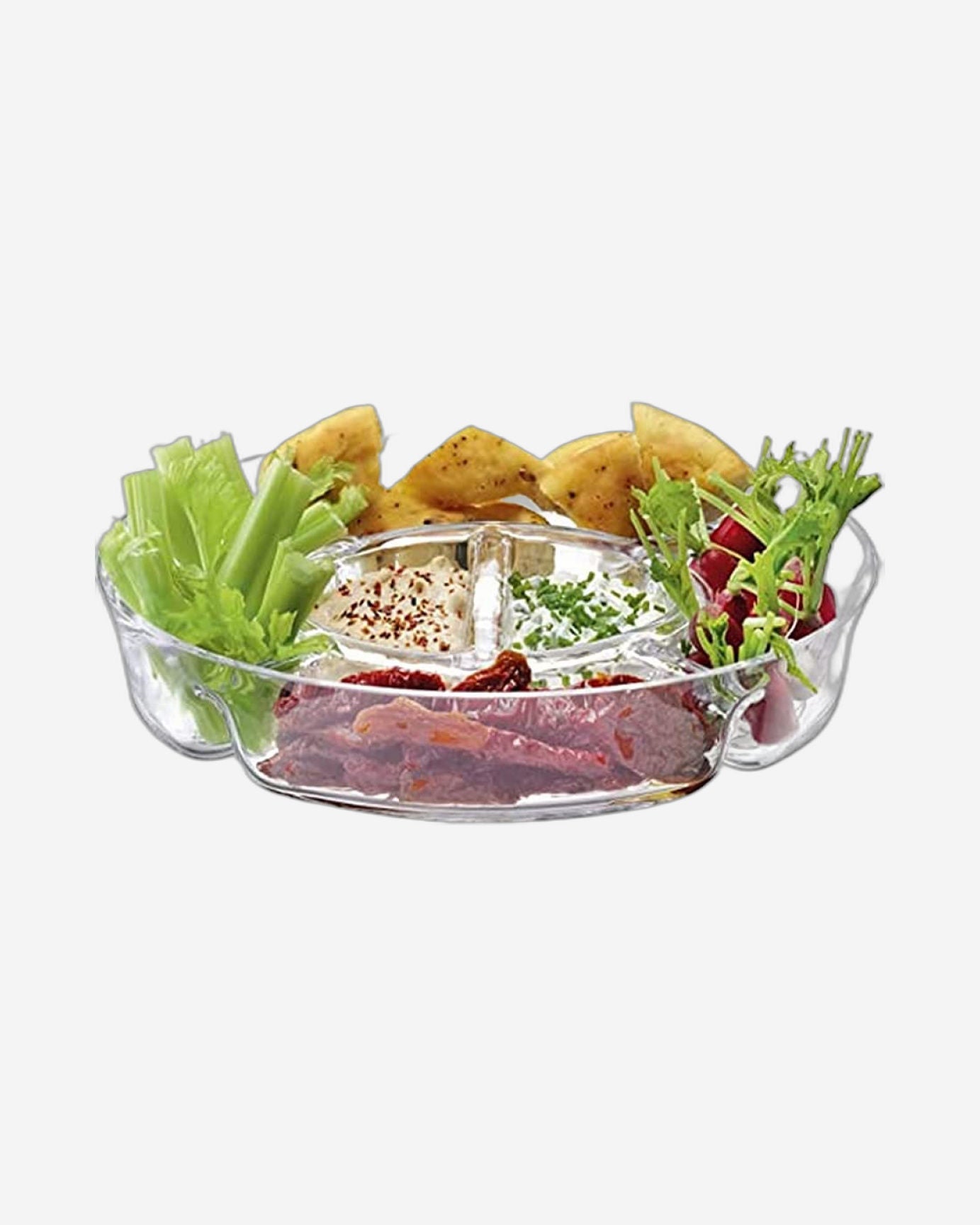Serve Multi Platter 35cm Clear