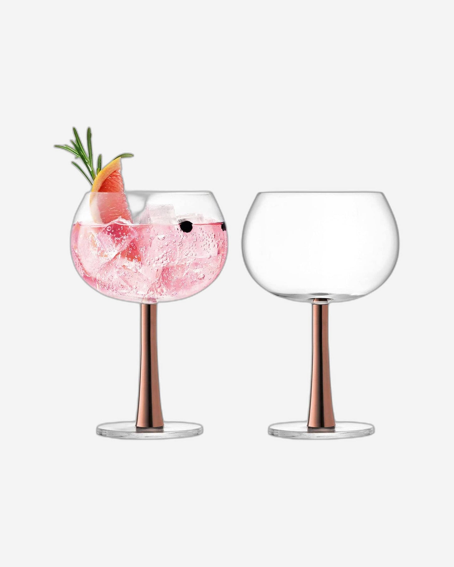 Lsa Gin Balloon Glass Copper X 2