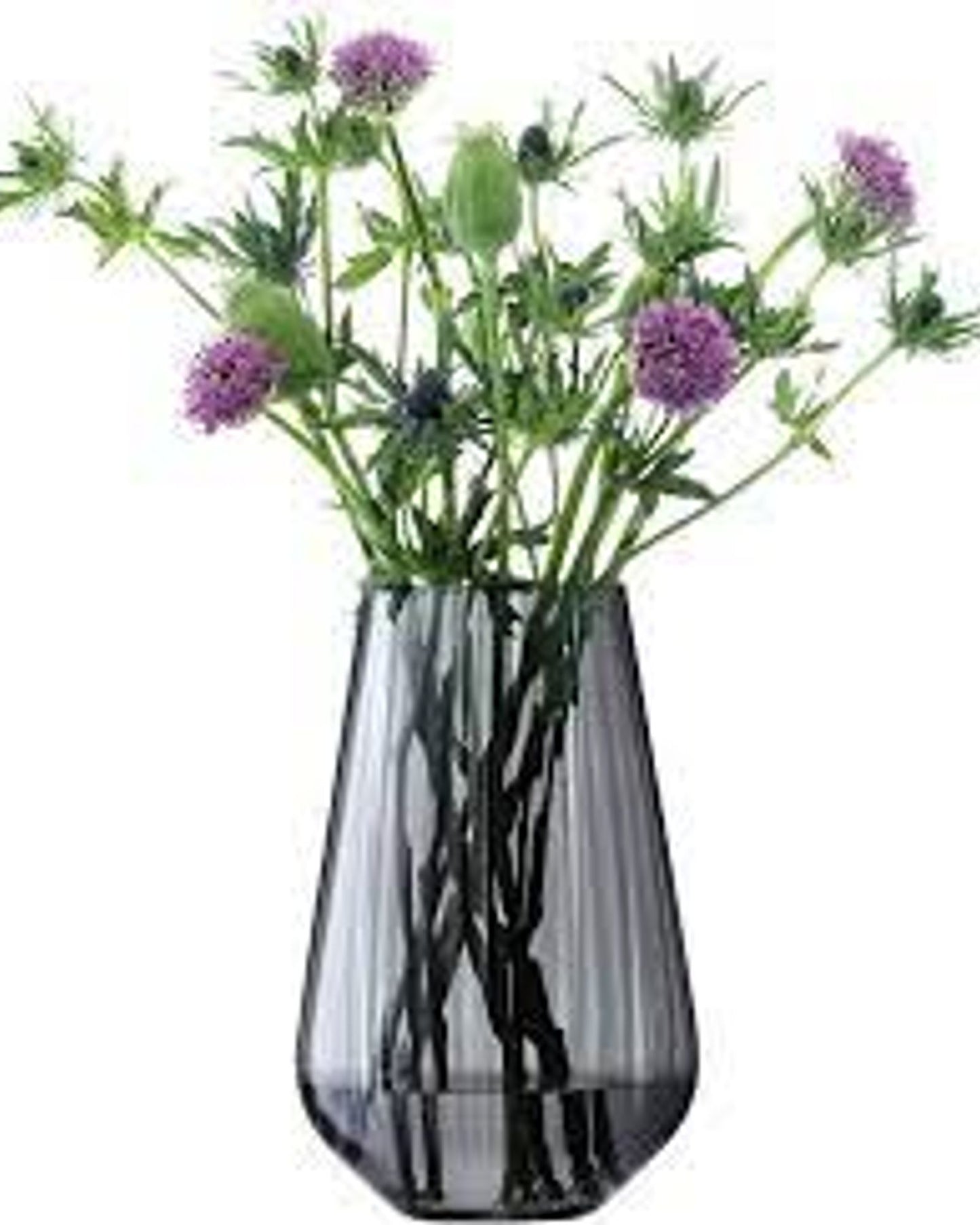 Zinc Vase H28cm Sheer Zinc
