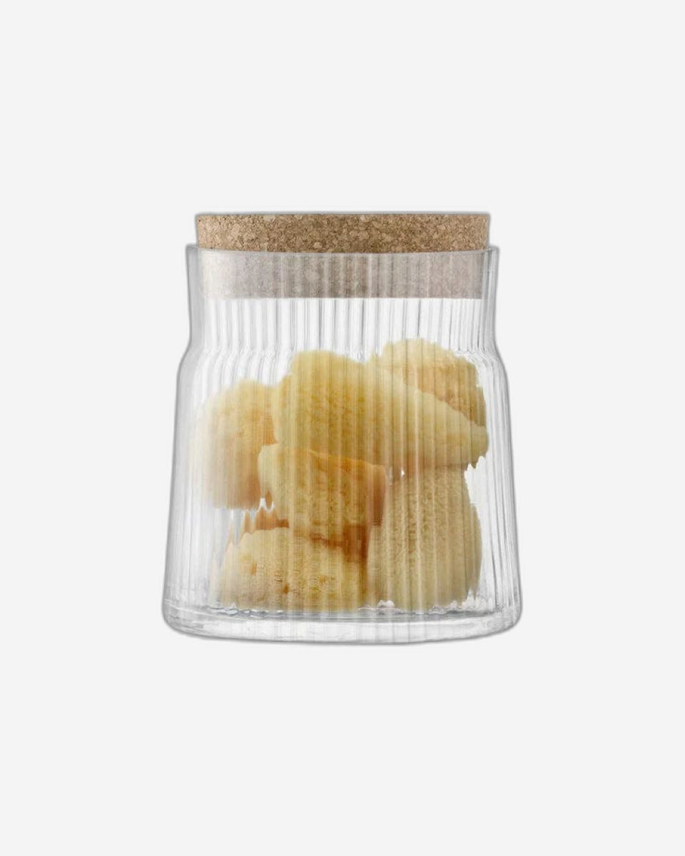 Lsa Gio Line Container & Cork Stopper Clear