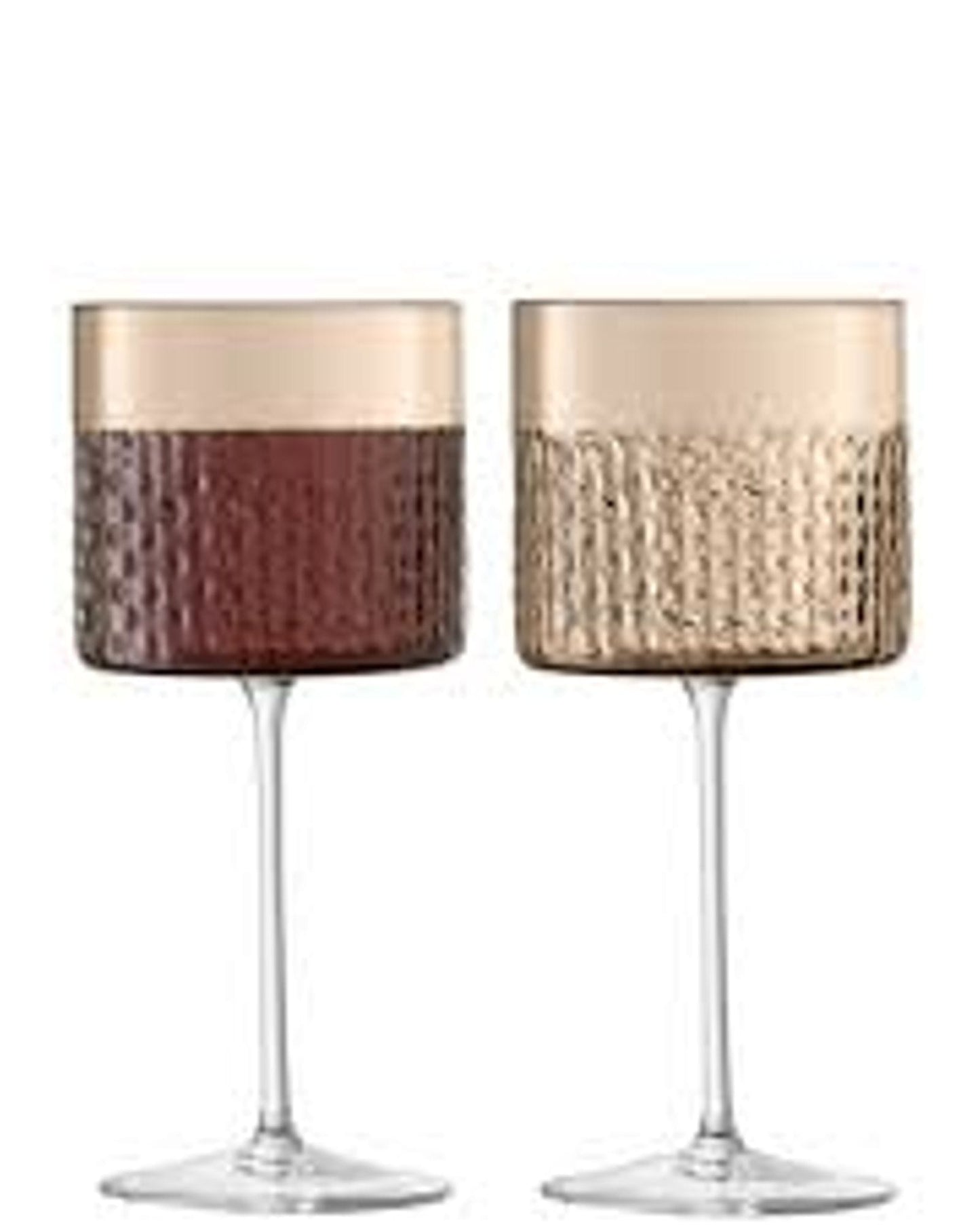 Wicker Wine Glass 320ml x 2