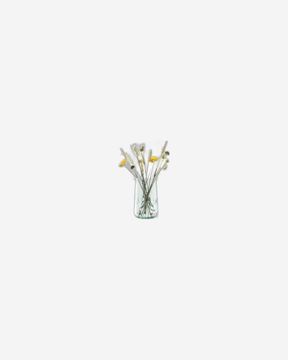 Lsa Mia Vase/Lantern Recycled/Part Optic