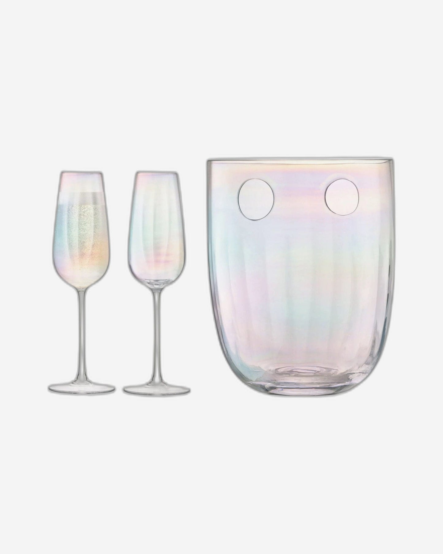 Pearl Champagne Set Mother of Pearl 250ml/H24.5cm