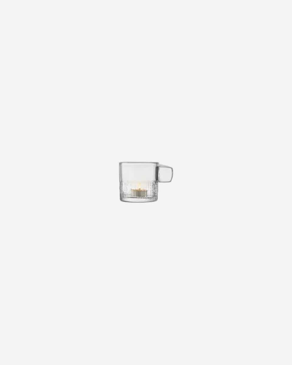 Lsa Handle Tealight Holder Clear
