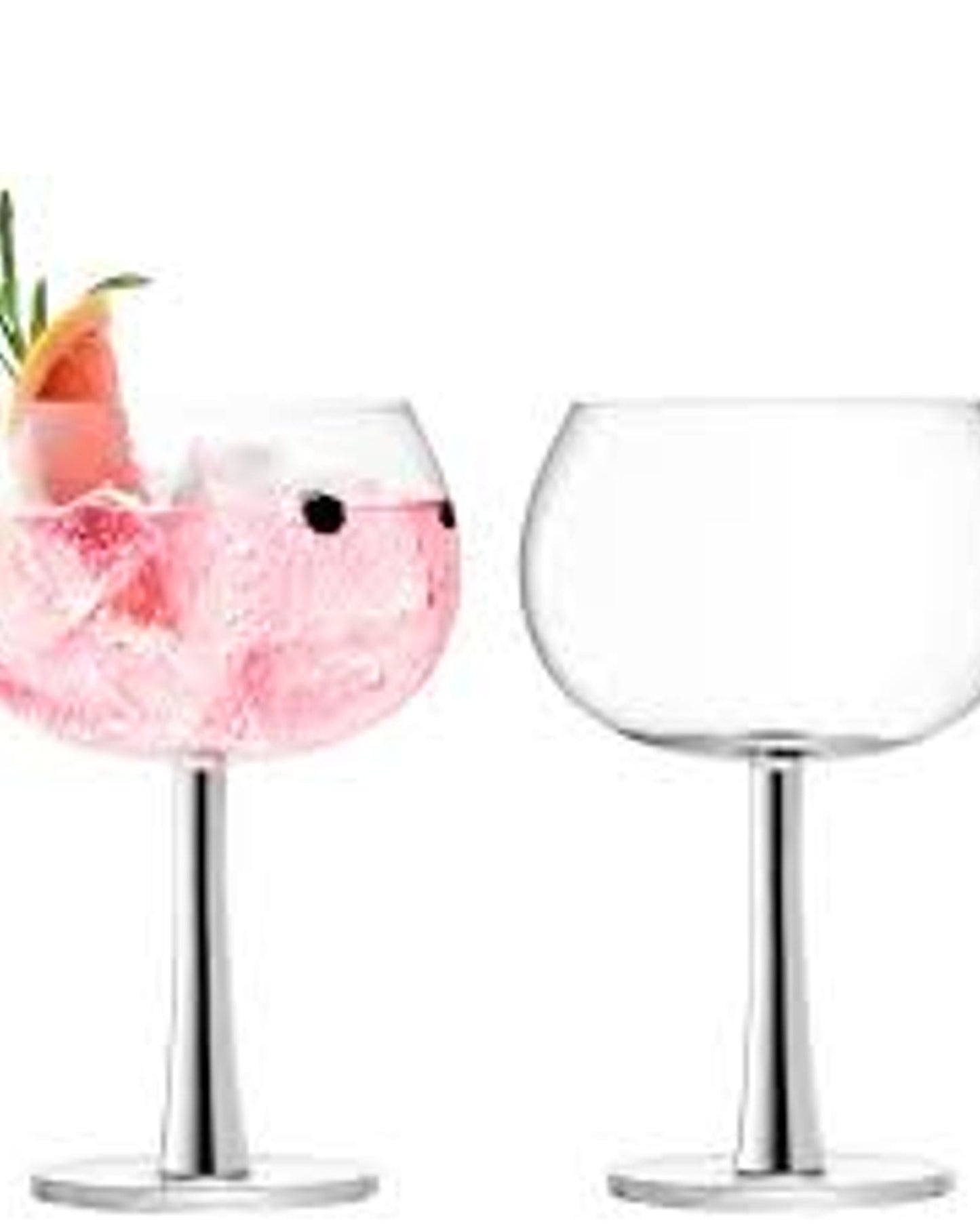Lsa Gin Balloon Glass Platinum X 2