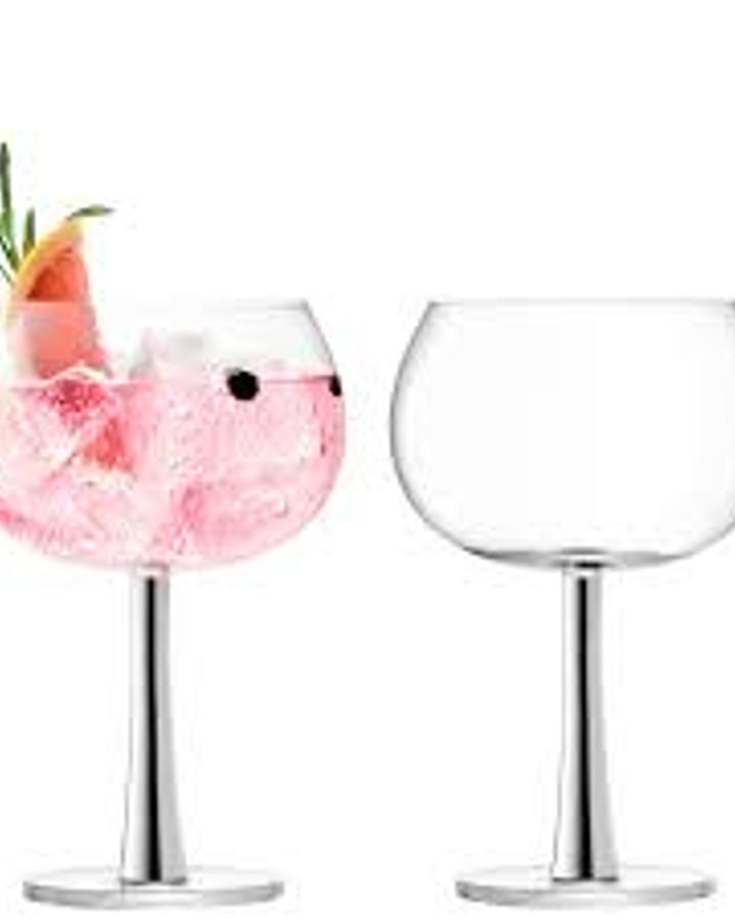 Lsa Gin Balloon Glass Platinum X 2