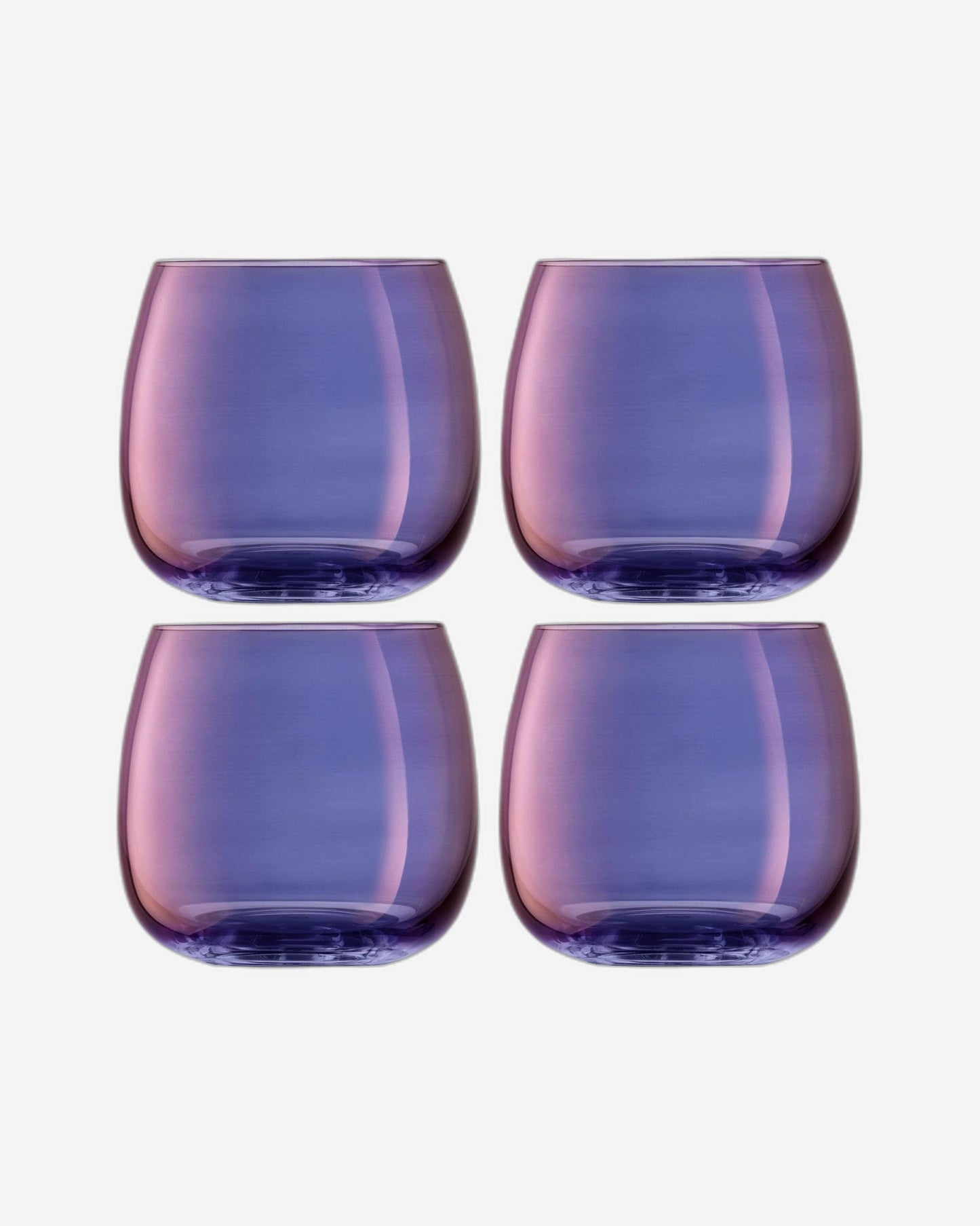 Lsa Aurora Stemless Glass Polar Violet X 4