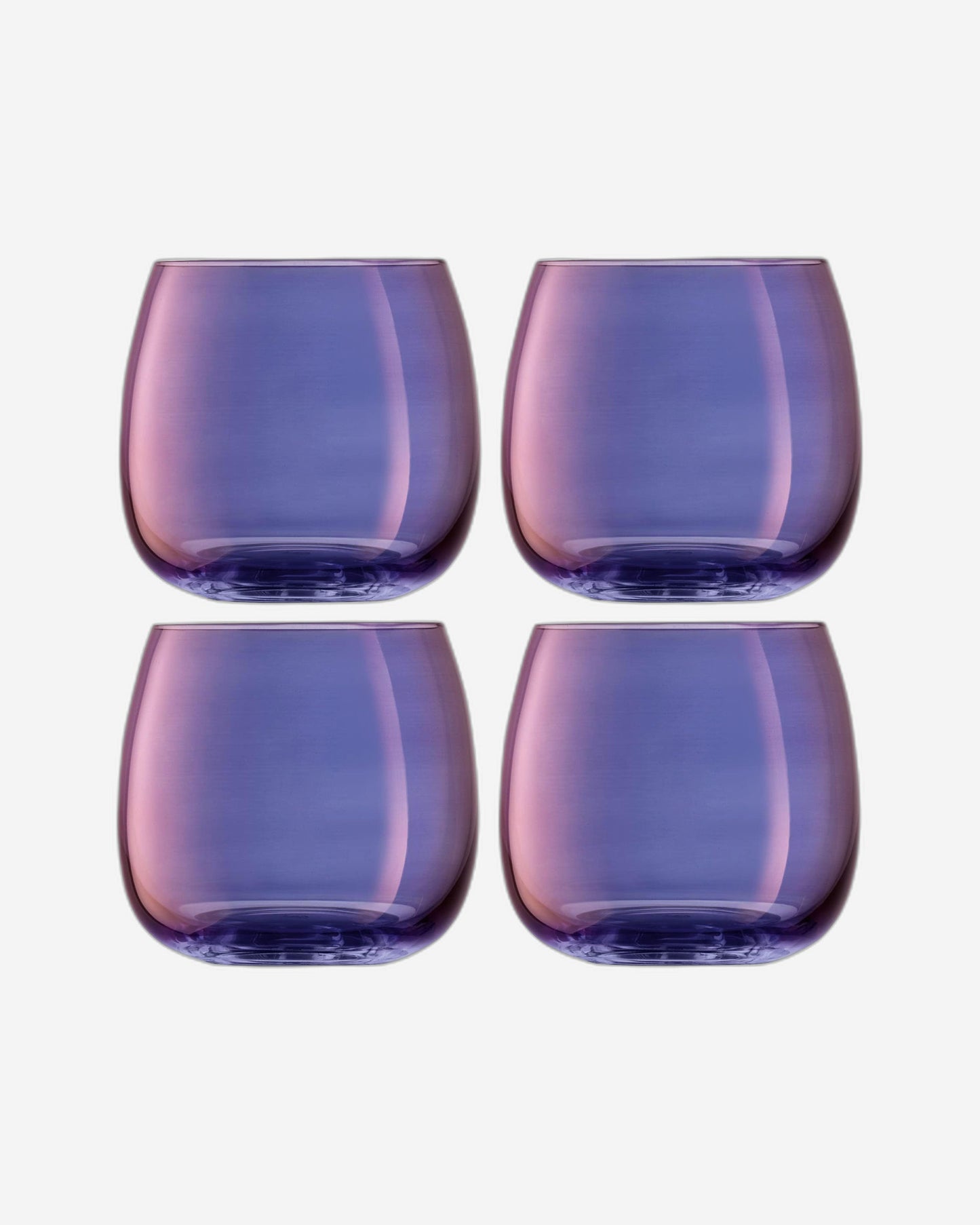 Lsa Aurora Stemless Glass Polar Violet X 4