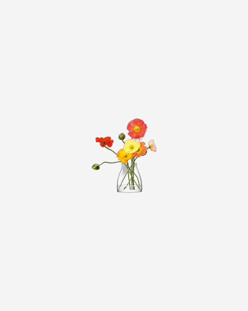 Lsa Flower Kiln Vase Clear