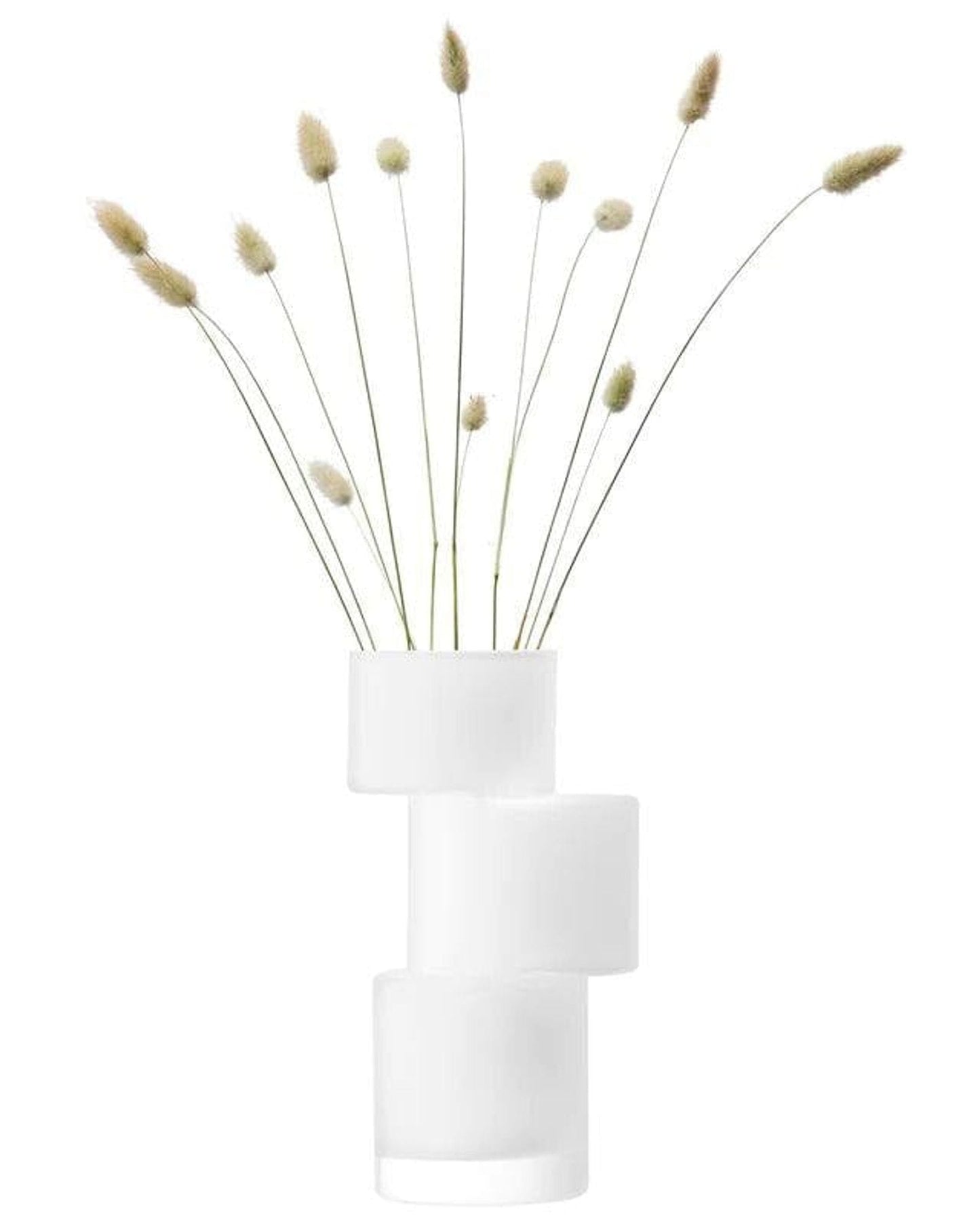 Tier Vase H26cm Chalk White