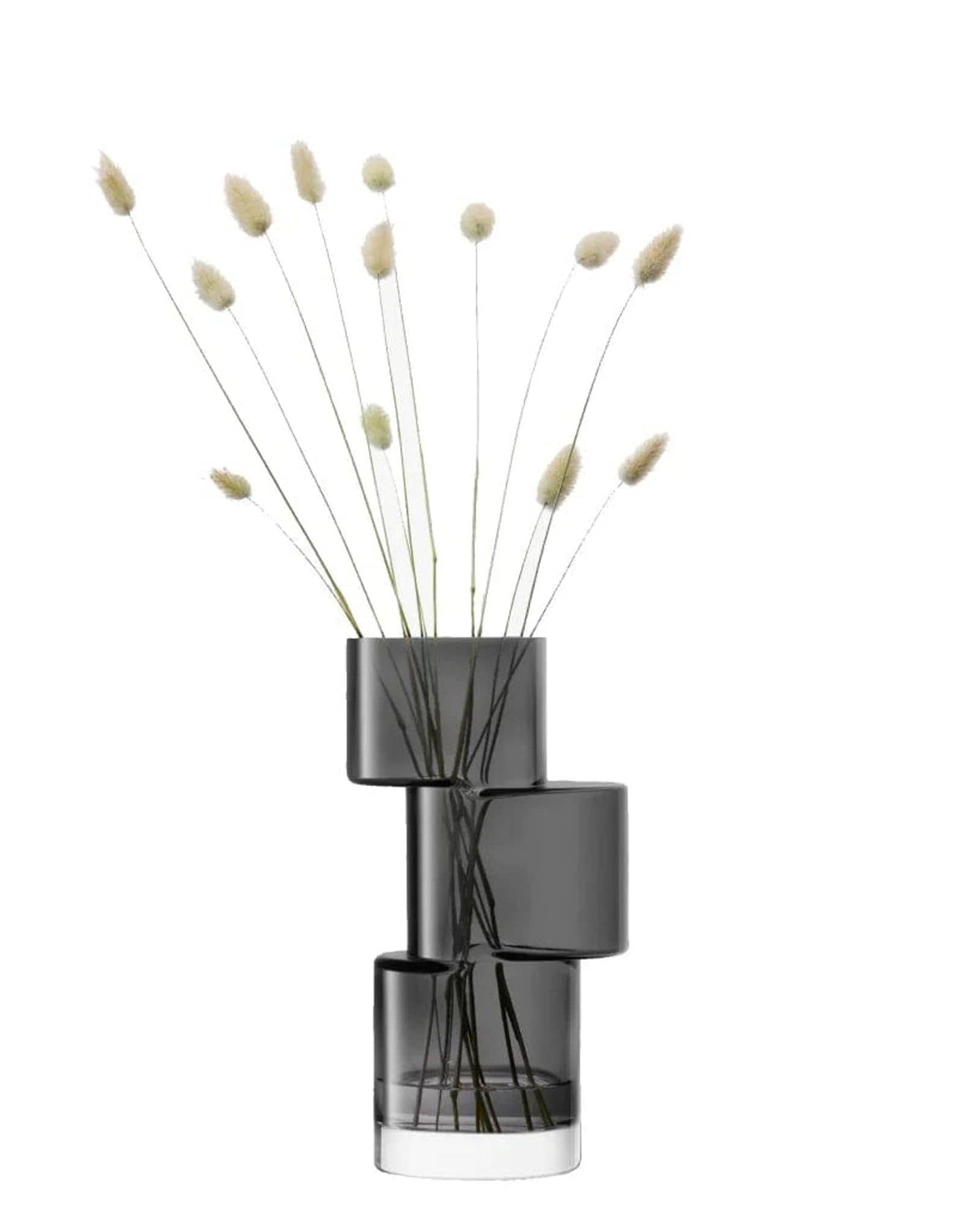Tier Vase H26cm Slate Grey