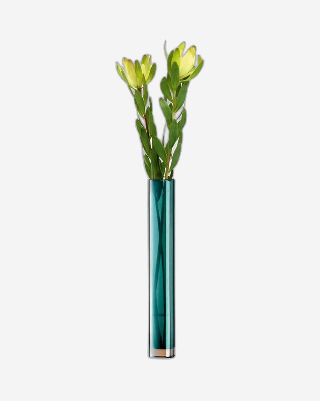 Lsa Epoque Vase Peacock/Lustre