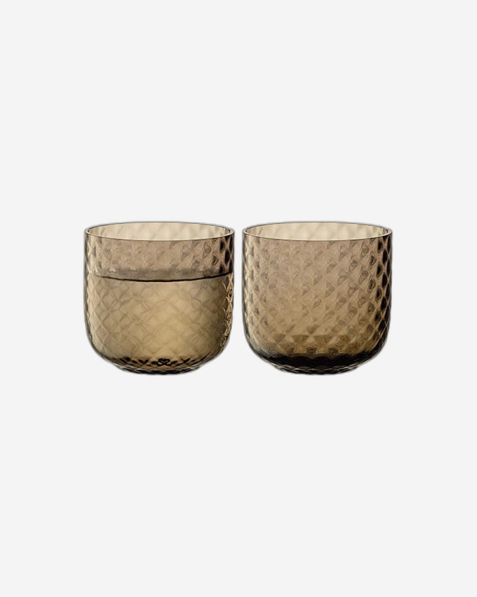 Lsa Dapple Tumbler Earth Brown X2