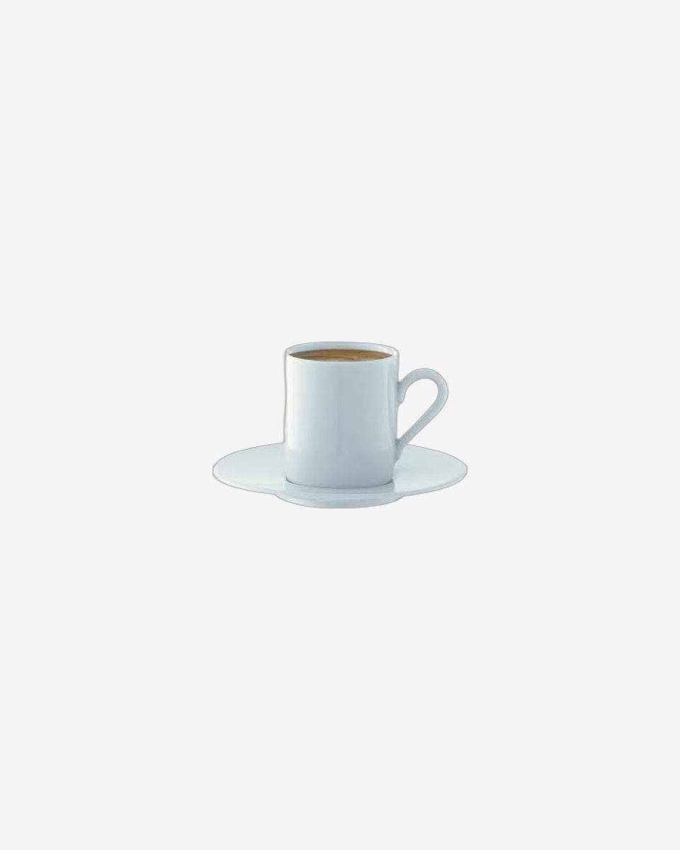 Dine Espresso Cup & Saucer Straight 0.09L x 4