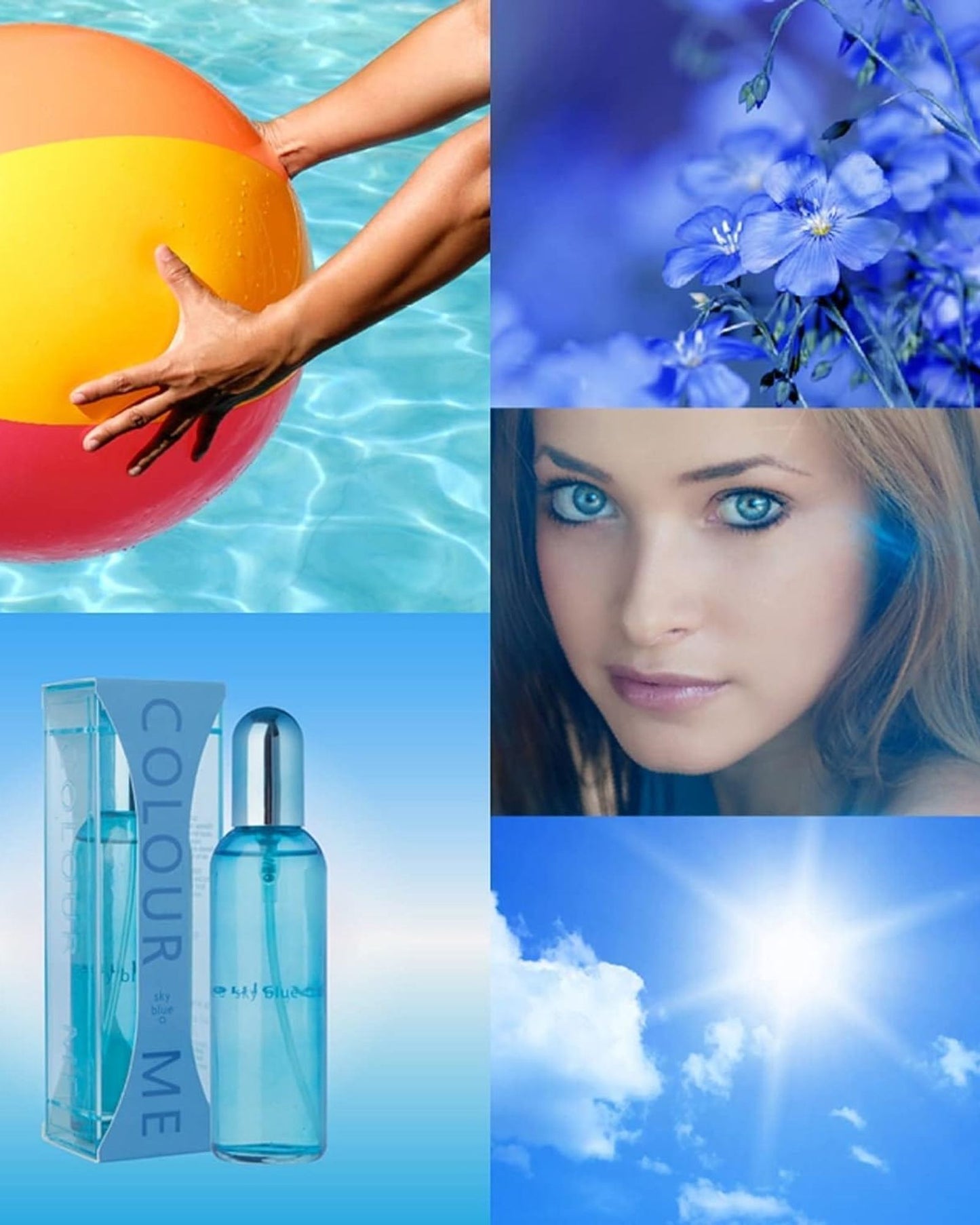 Colour Me Femme Sky Blue EDP 50ml