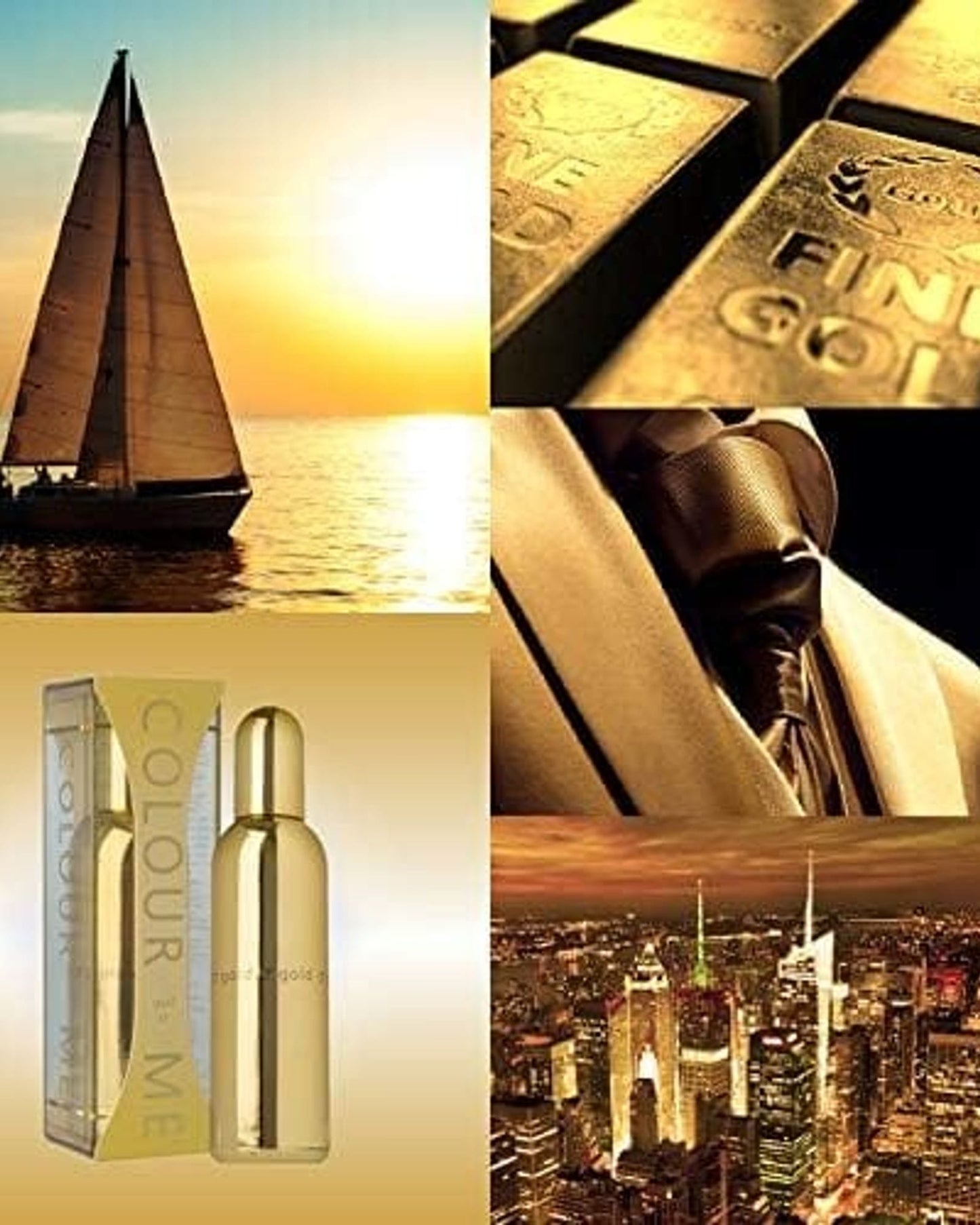 Colour Me Homme Gold EDP 90ml