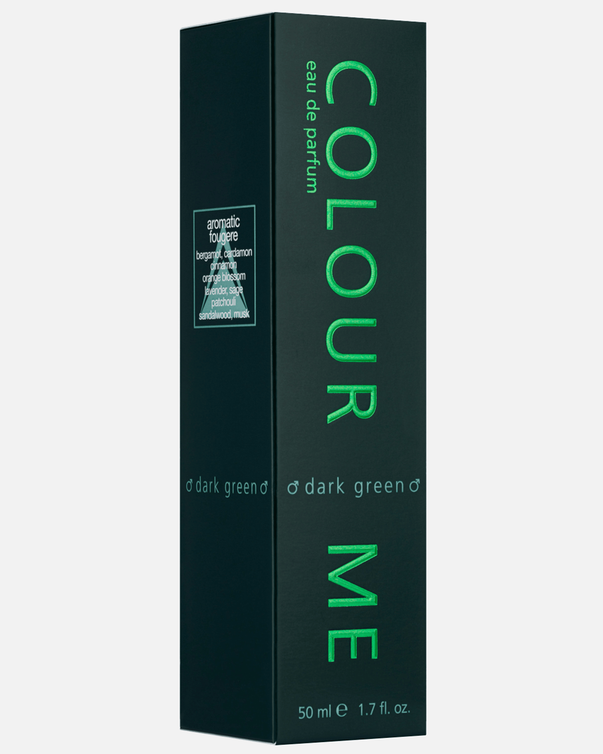 Colour Me Dark Green Eau De Parfum 50Ml