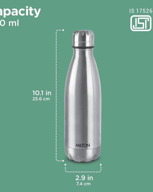 Milton Duo DLX Bottle 500ml Silver