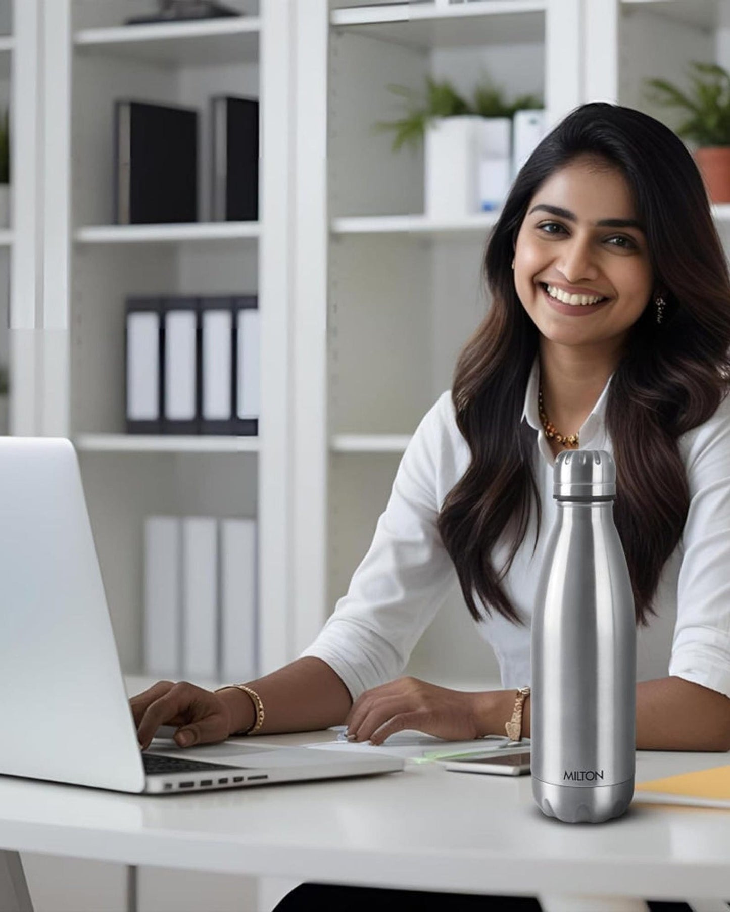 Milton Duo DLX Bottle 500ml Silver