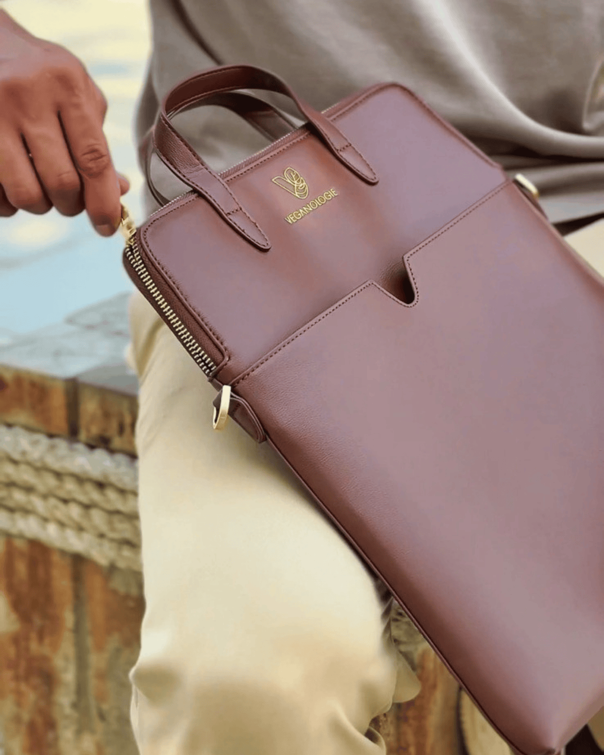 Jupiter Laptop Bag Bamboo 16"