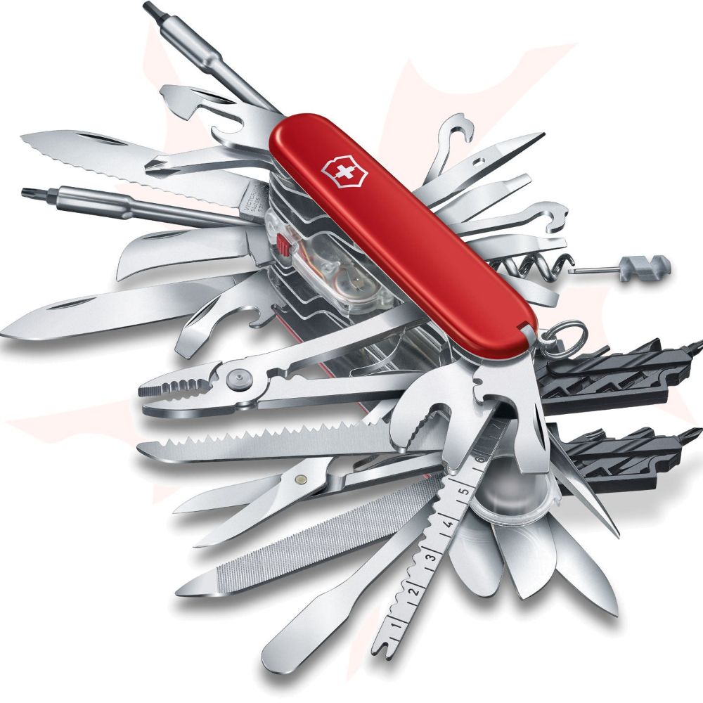 Victorinox Swiss Champ Xxl 91 Mm Red 1.6795.XXL