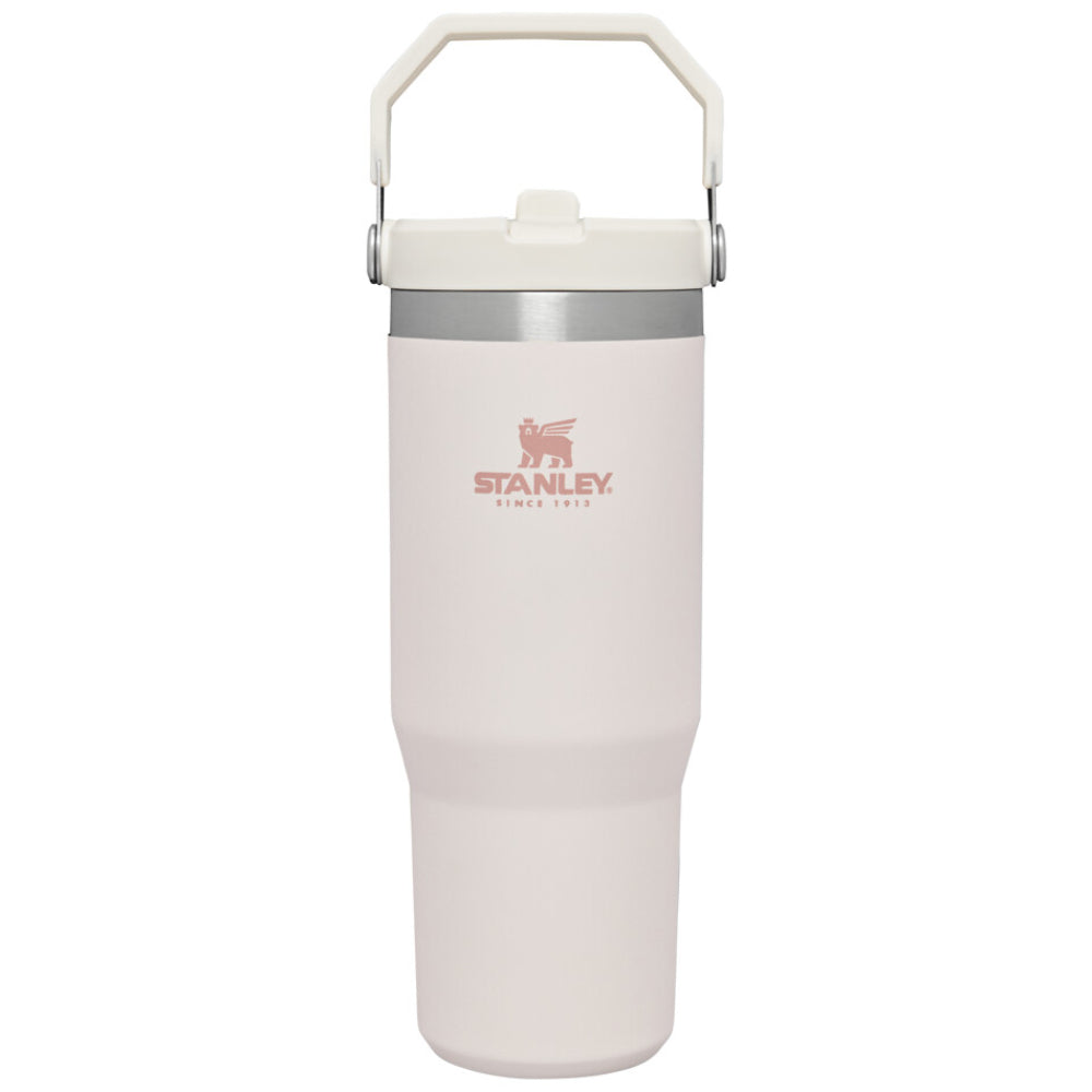 Stanley Ice Flow GO 870ml/30oz Flip Straw Wtr Btl Rose Quartz