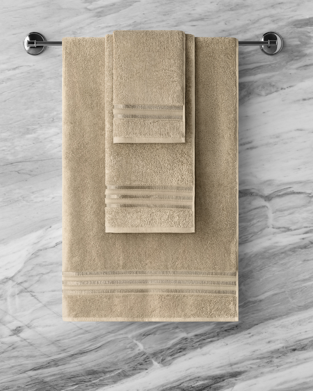 Togas Arcadia Guest Towel in Beige