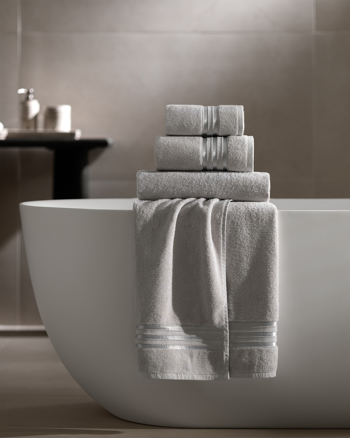 Togas Arcadia Bath Sheet in Grey