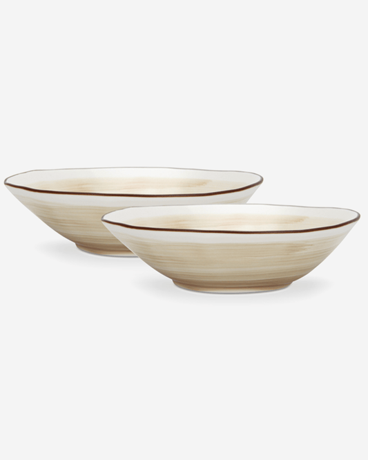 Fissman Porcelain Deep Plates Glide 18cm