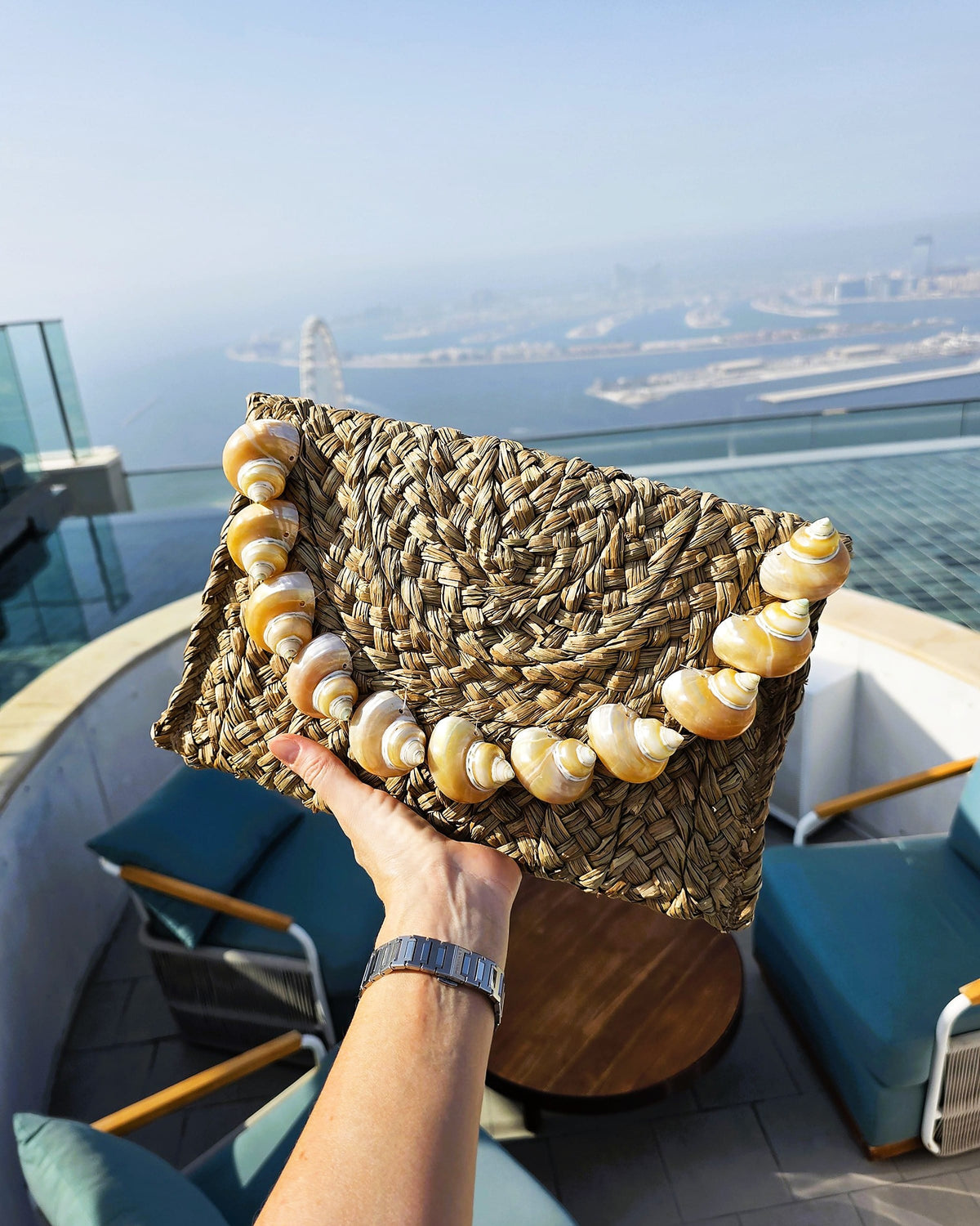 OHSun Ella Turbo Shell Clutch