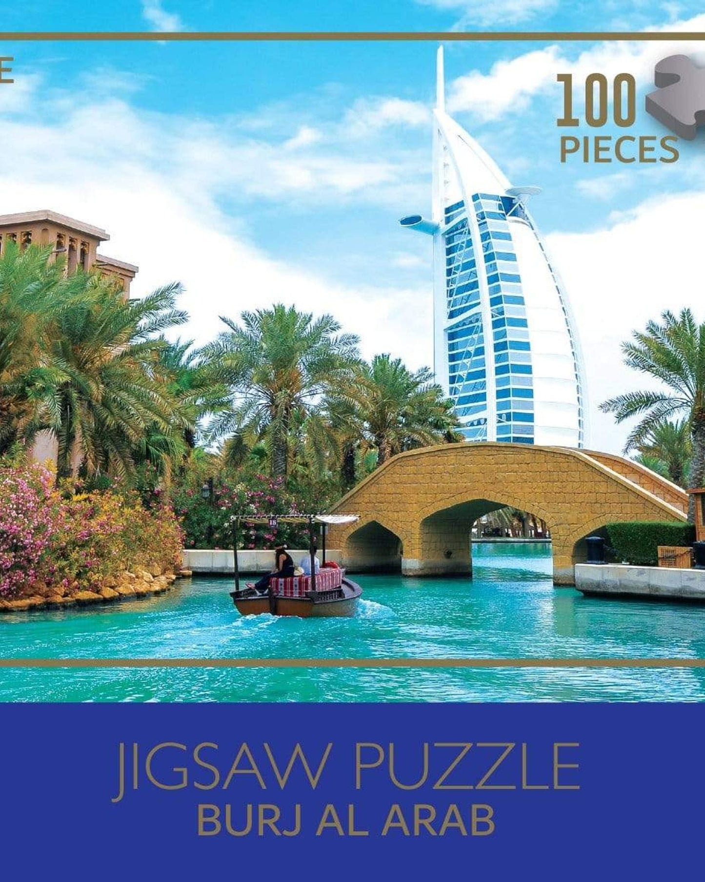 100 Pieces Jig Saw Puzzle Burj Al Arab