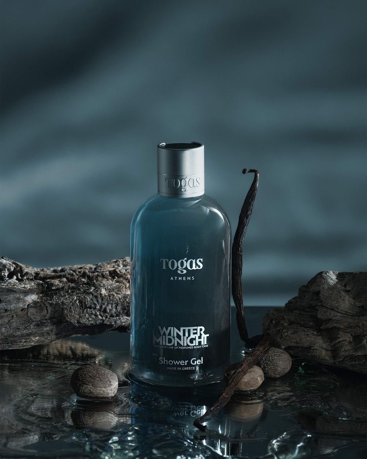 Togas Winter Midnight Shower gel Blue