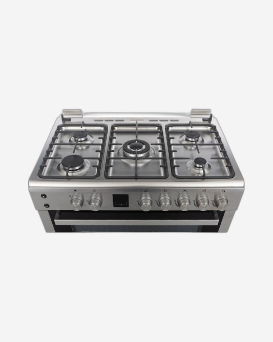 Hoover 90x60 5-Burner Full Gas Cooker with Grill