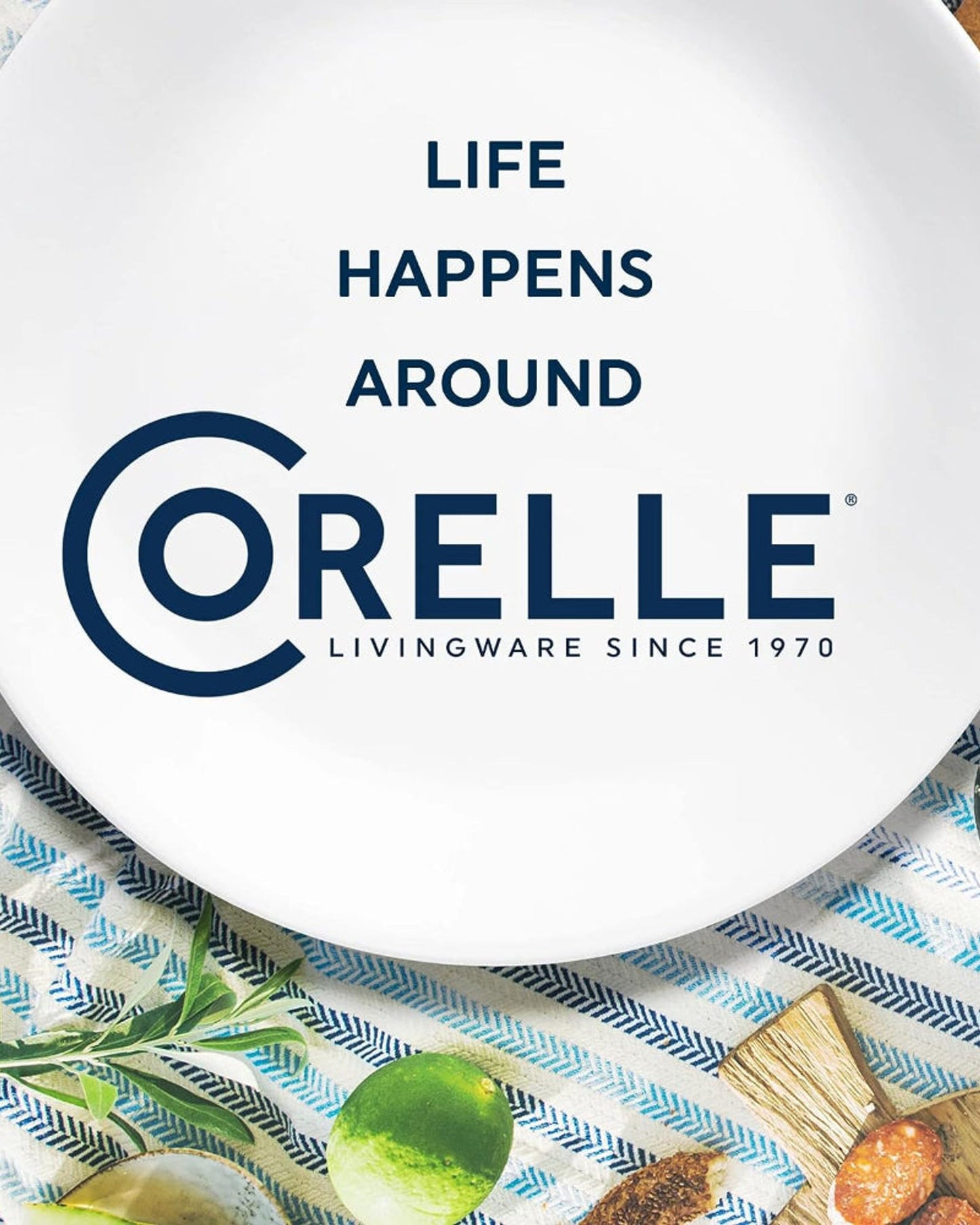 Corelle Dinnerware Set 18Pc City Block