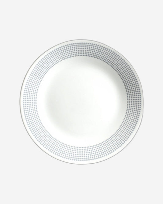 Corelle Dinnerware Set 16Pc Bayside Dots Gray