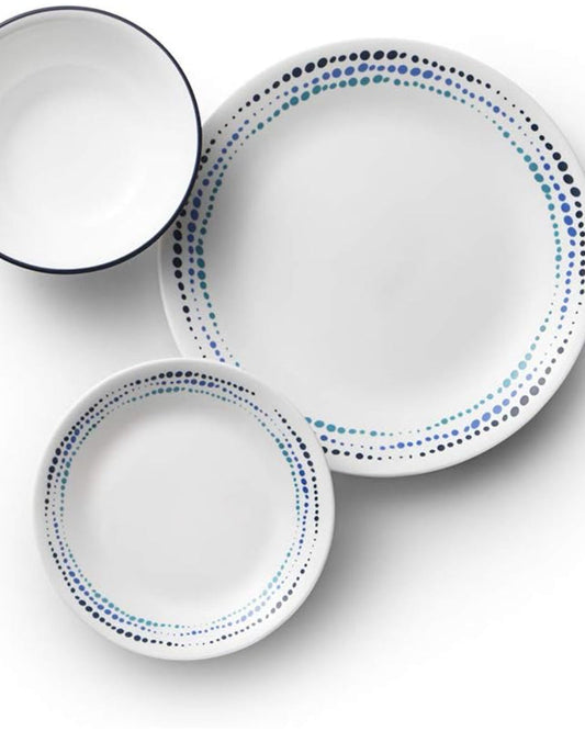 Corelle 18 PCS DINNER SET OCEAN BLUE