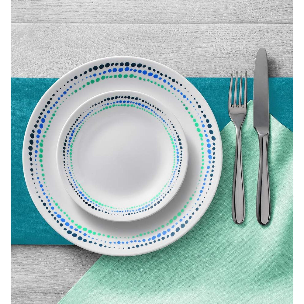 Corelle Dinnerware Set 18Pc Ocean Blue