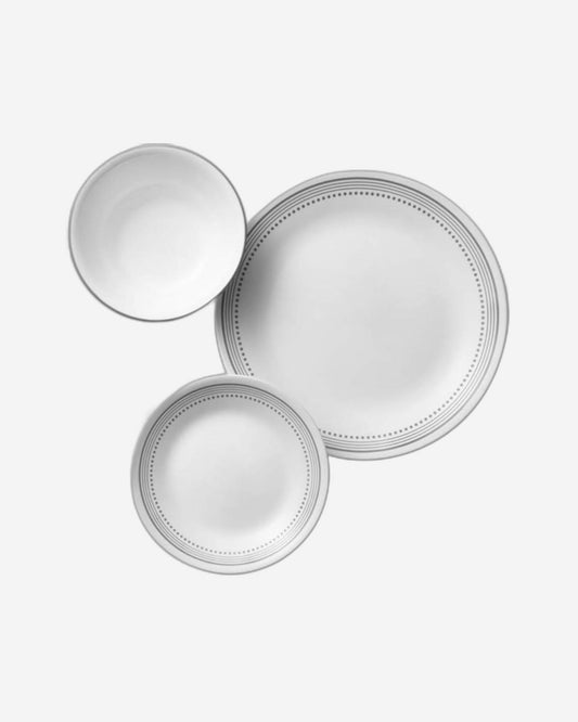 Corelle 18 PCS DINNER SET MYSTIC GREY