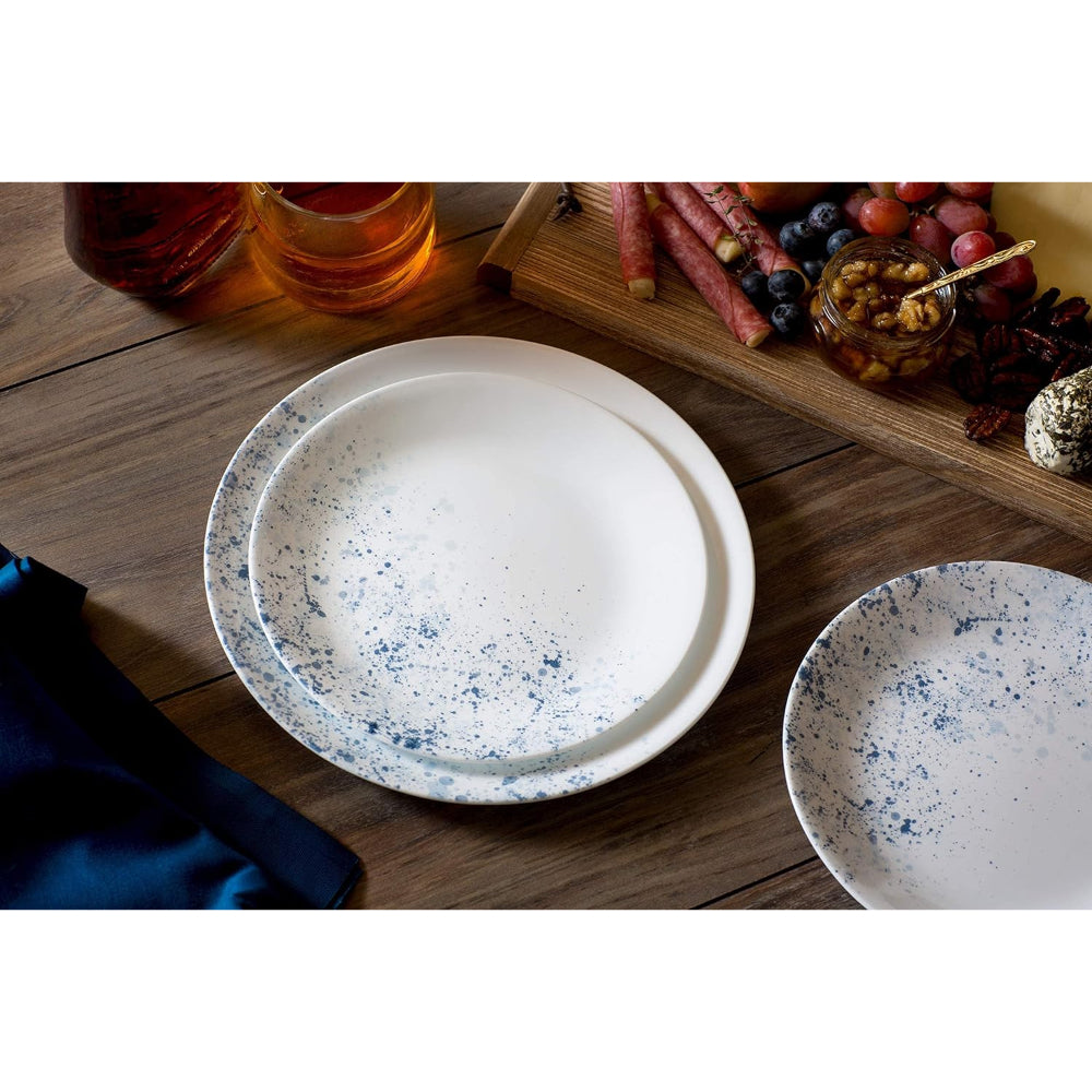 Corelle Dinnerware Set 18Pc Indigo Speckle